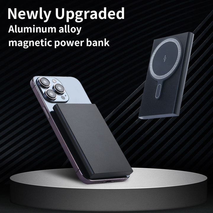 Portable Magnetic Power Bank with Fast Inductive Charger Kalsten