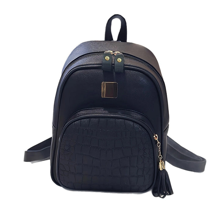Fashionable backpack with structured material Kalsten