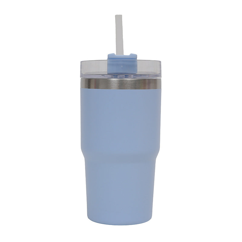 Women's Thermo Drinking Cup with Ergonomic Handle and Practical Straw Kalsten