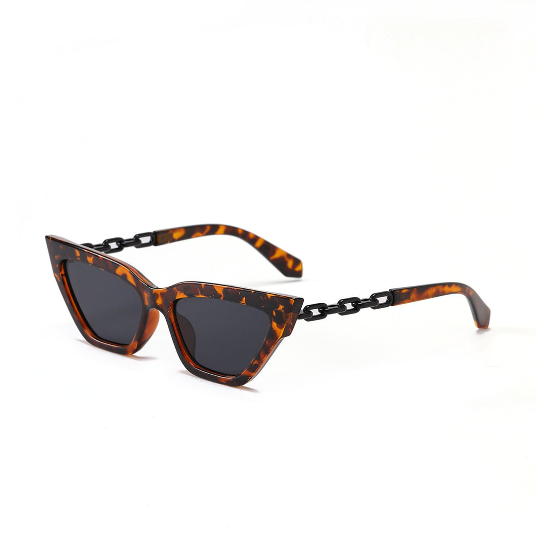 Women's Cat-Eye Sunglasses with Luxurious Chain Frame Kalsten