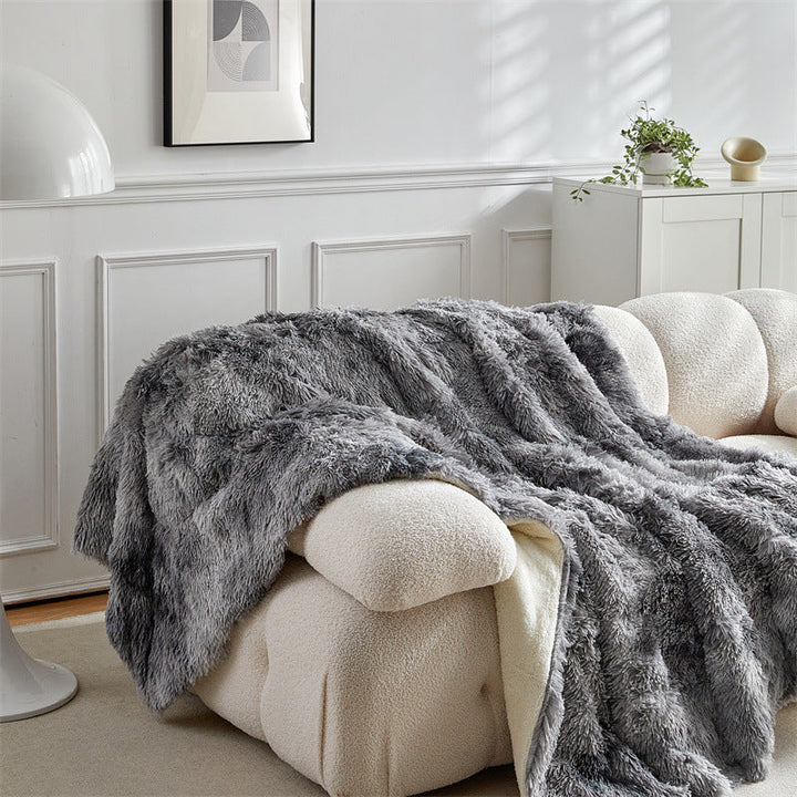 Women Luxury and Soft Faux Fur Blanket Kalsten