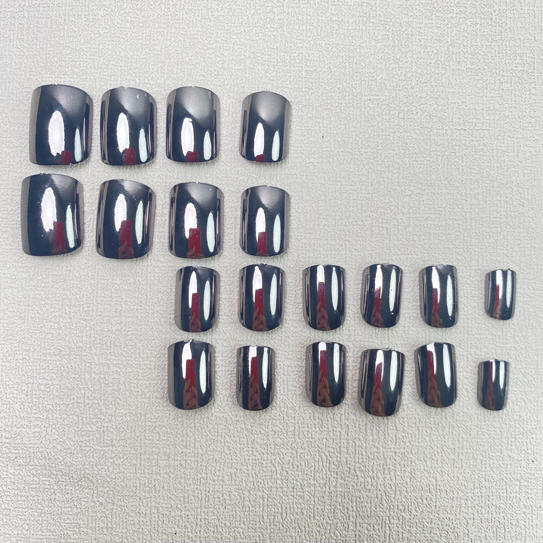 Premium Glossy Press-On Nail Set Kalsten