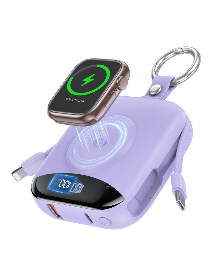Portable Wireless Power Bank with Integrated LED Display Kalsten