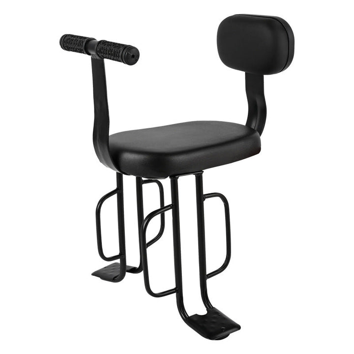 padded adjustable motorcycle passenger backrest and foldable footrest stool Kalsten