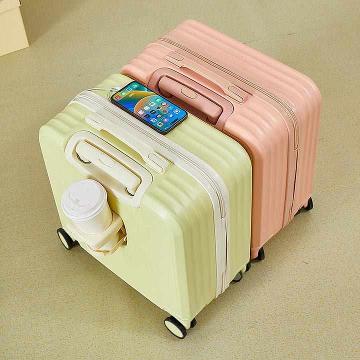 Unisex Hard-Shell Rolling Suitcase Kalsten