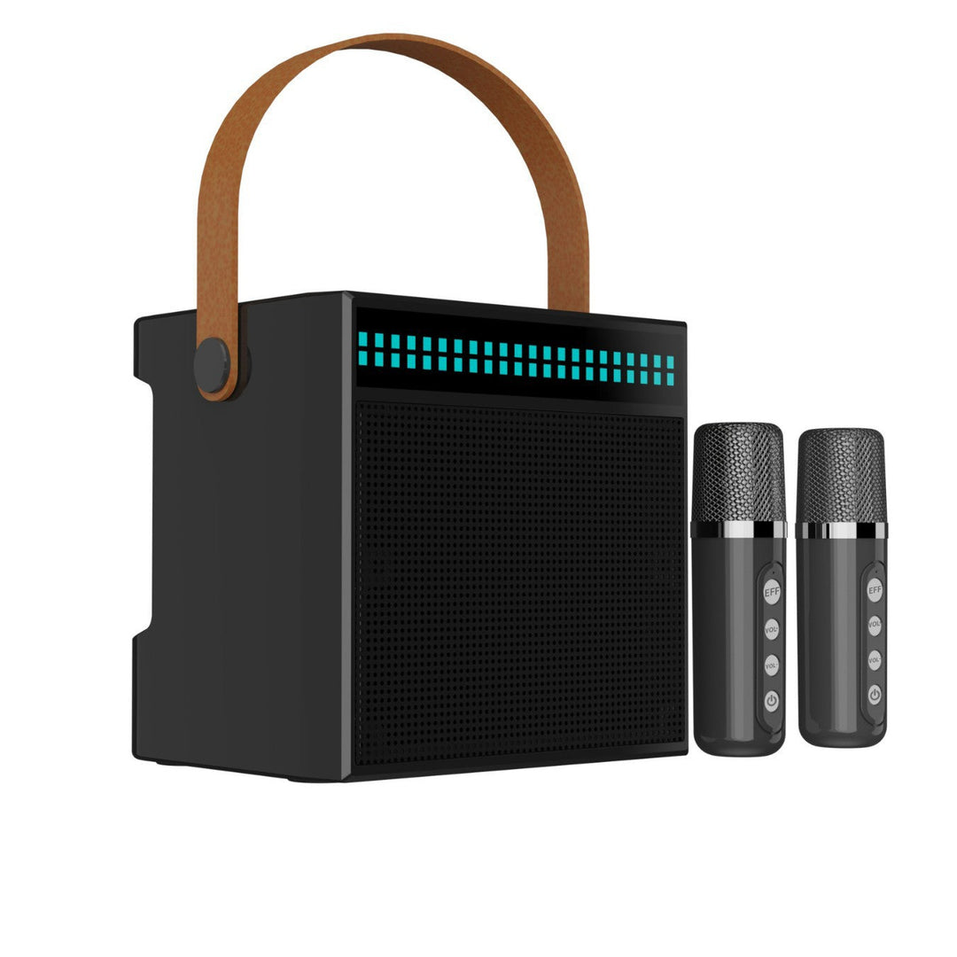 Portable Karaoke System with Dual Microphones Kalsten