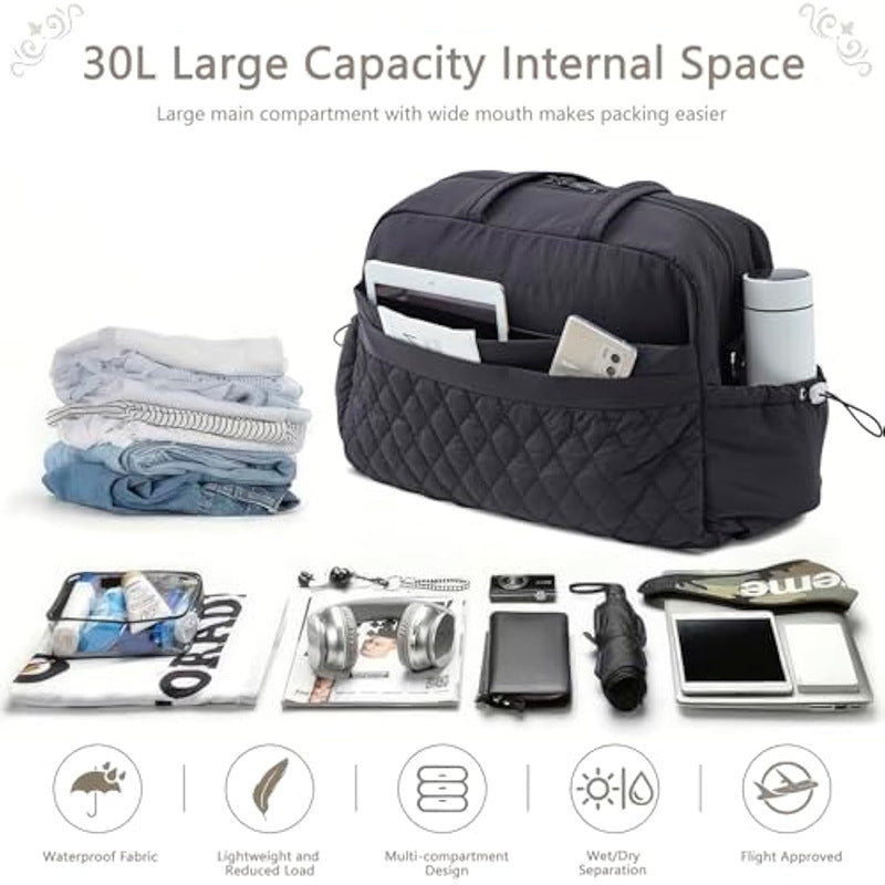 Stylish travel bag with practical compartments Kalsten