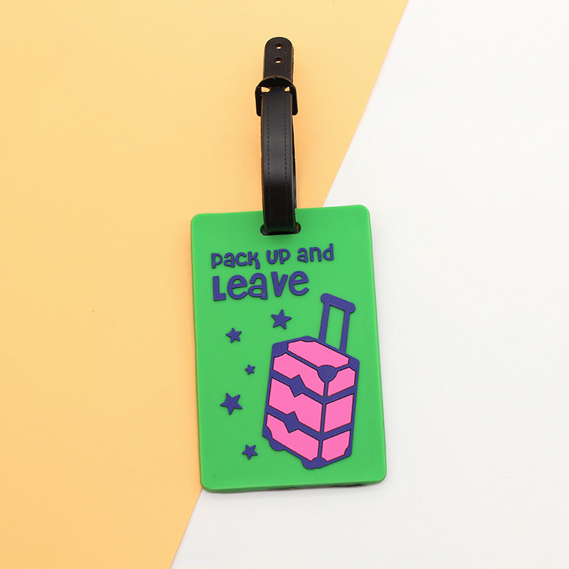 Unisex Travel-Themed Luggage Tag Kalsten