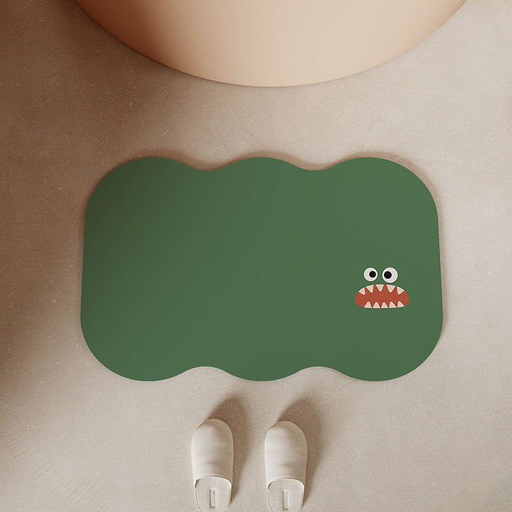 Fun Cartoon Character Bath Mat Kalsten