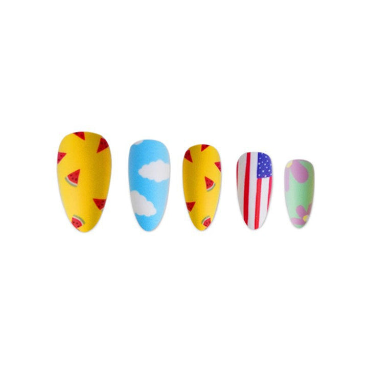 Creative Press-On Nail Art Kalsten