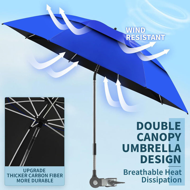 Women Adjustable Beach Umbrella Kalsten