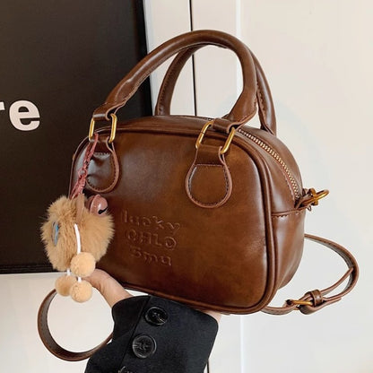 Vintage-Inspired Structured Handbag Acalora