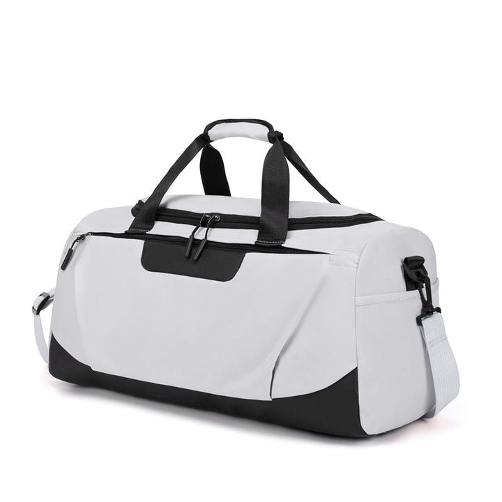 Sporty Duffel Bag with Versatile Storage and Ergonomic Carry Handles Kalsten