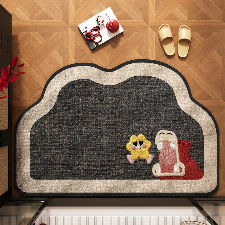Charming Cat-Themed Door Mat Kalsten