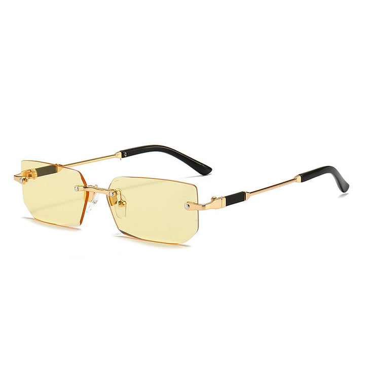 Ladies elegant and fashionable sunglasses with transparent frame Kalsten