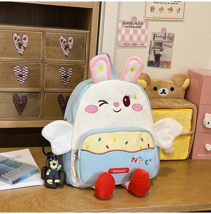 Cute Animal Character School Backpack