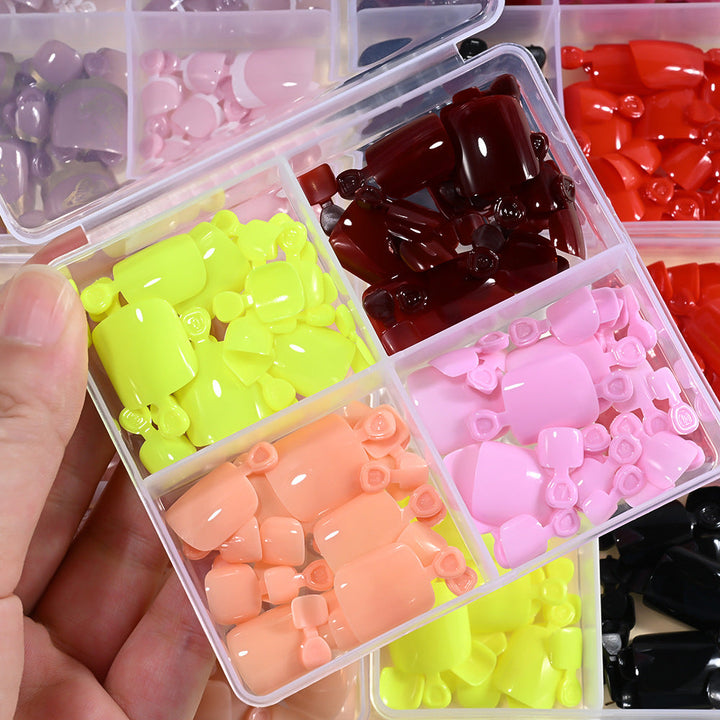Variety Press-On Nail Tips Set Kalsten