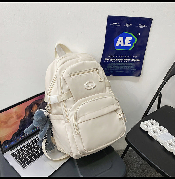 Functional Multi-Pocket Travel School Backpack