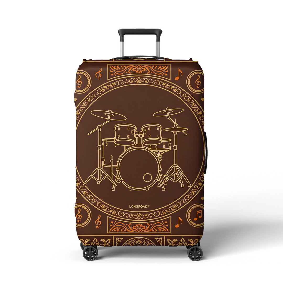 Women's suitcase with unique hand-drawn design Kalsten