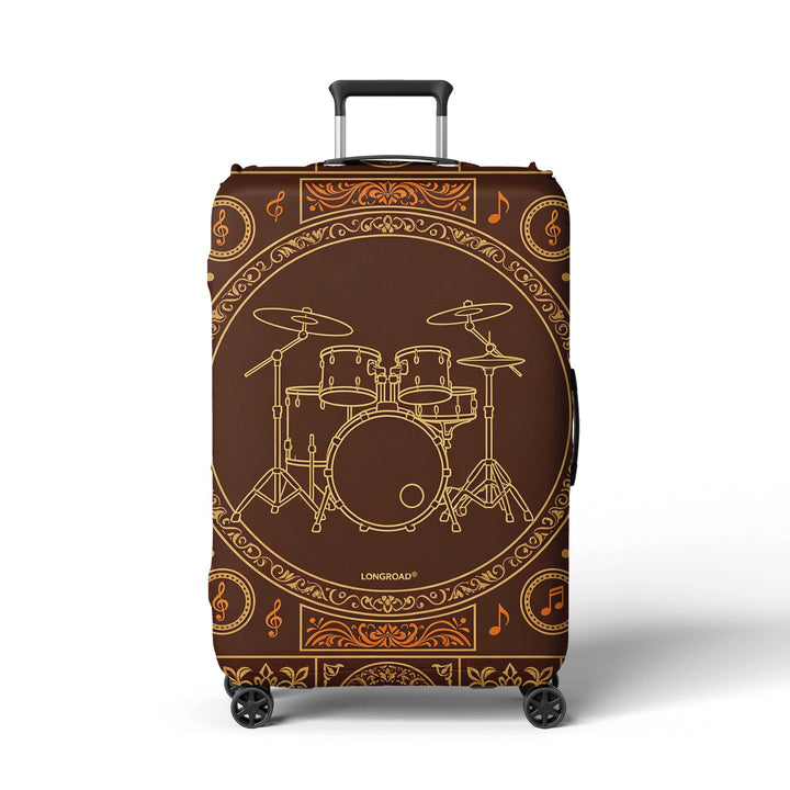 Women's suitcase with unique hand-drawn design Kalsten