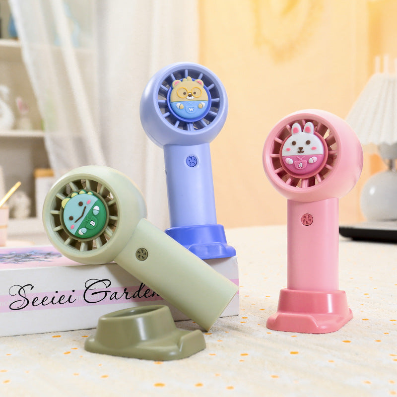 Women's portable USB mini fan with flexible tilt mechanism Kalsten