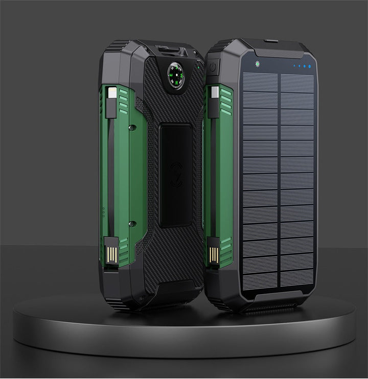 Robust Solar Power Bank with Multifunctional Charging Port Kalsten