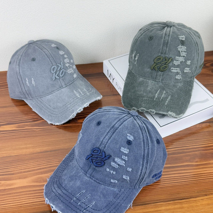 Men's Distressed Casual Baseball Cap Kalsten 1784270844
