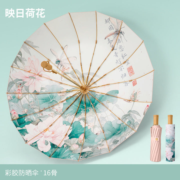 Women's umbrella with floral patterns Kalsten