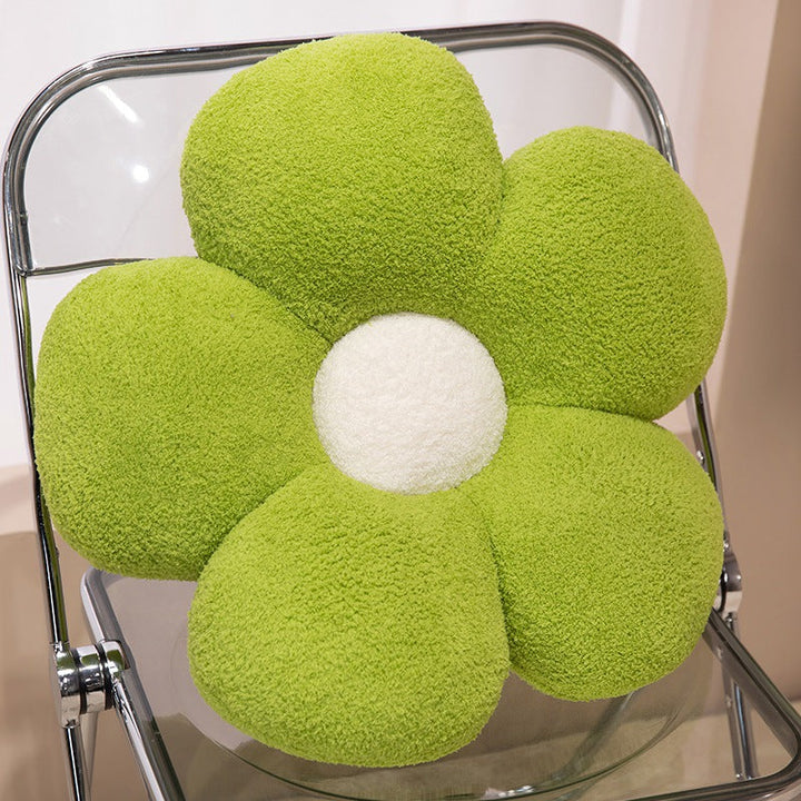 Blossom-shaped cuddle cushion Kalsten