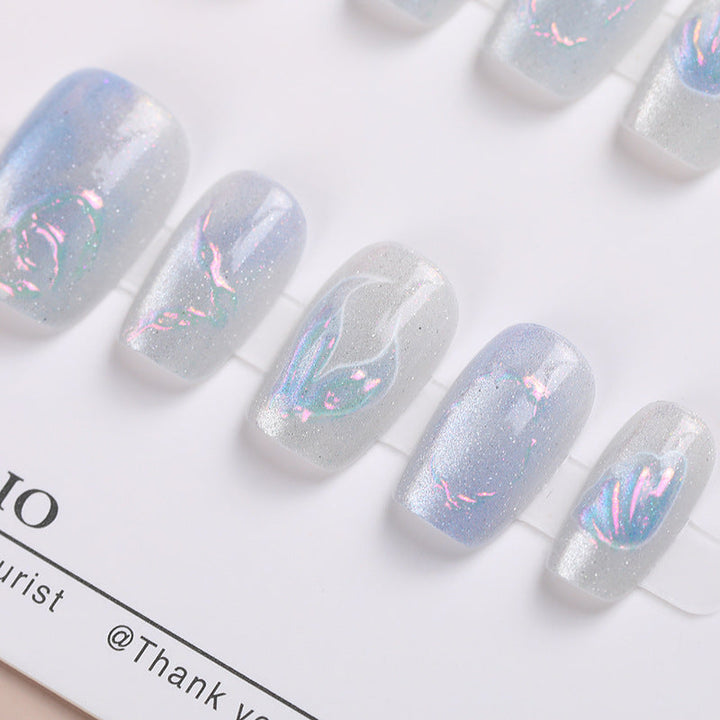Iridescent Nail Art Press-On Collection Kalsten