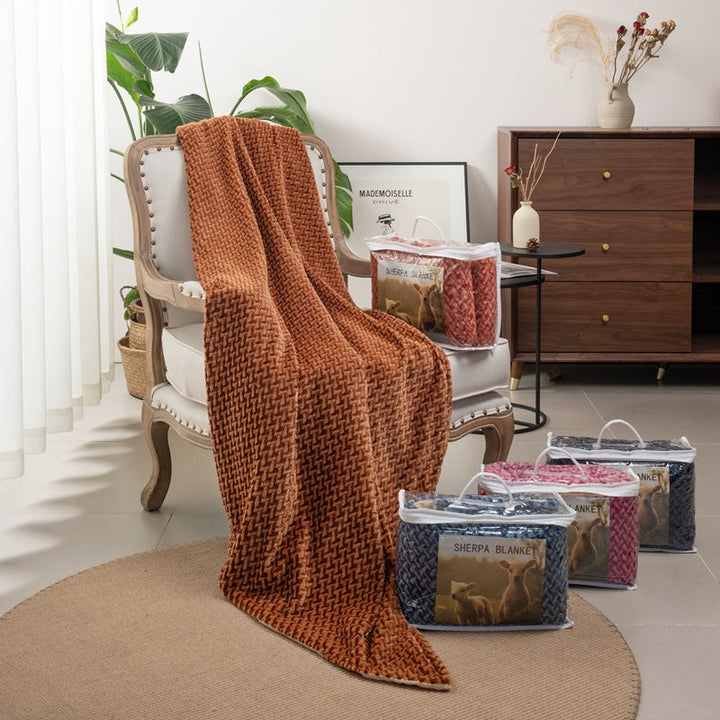 Women's soft and cozy microfiber blanket Kalsten