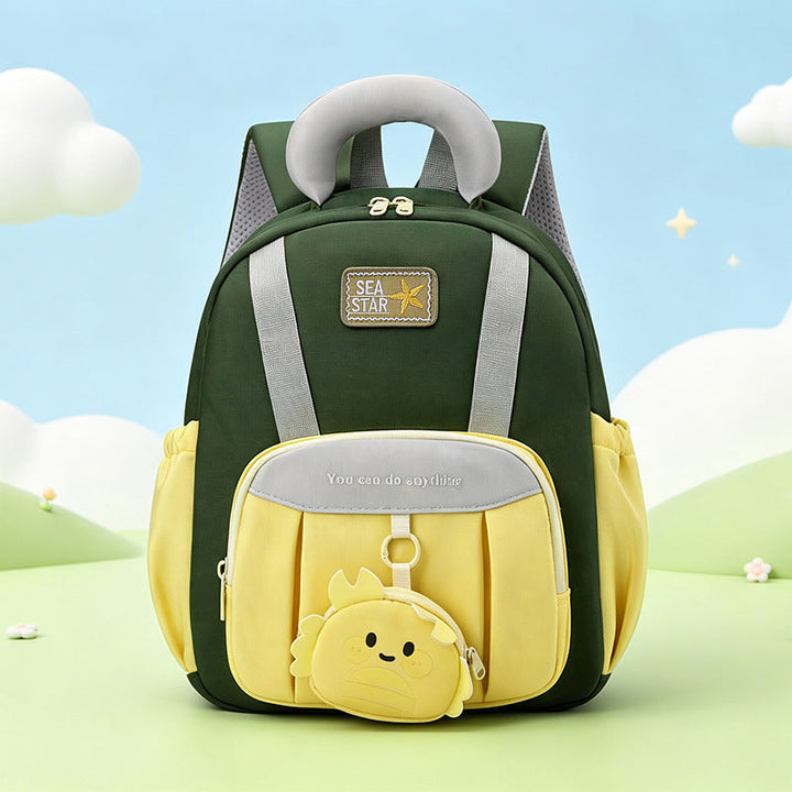 Children's Playful Character Design School Backpack