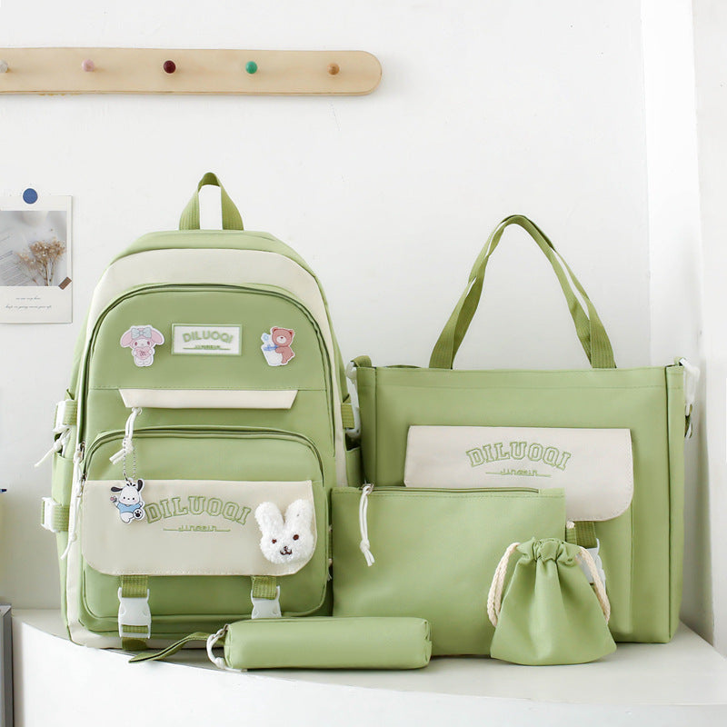 Multi-Purpose School Backpack and Tote Bag Set Kalsten