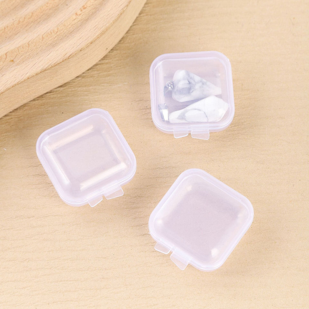 Compact Clear Medicine Storage Case Kalsten