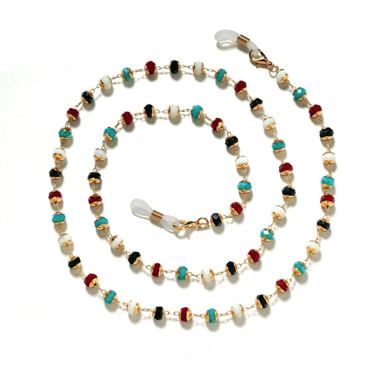 Artistic Colorful Beaded Eyewear Chain kalsten