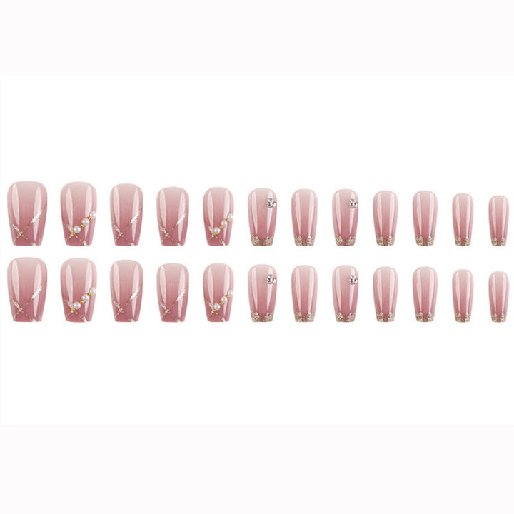 Artificial nails with heart design Kalsten