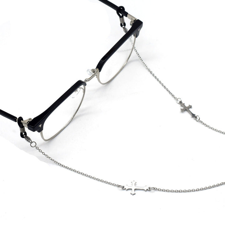 Stylish Cross-Designed Eyewear Chain Kalsten
