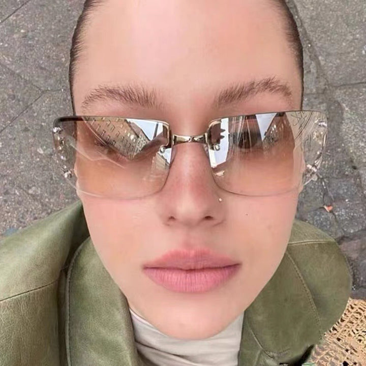 Women's futuristic, sleek Shield sunglasses Kalsten