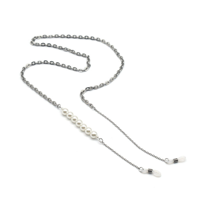 Elegant Pearl Bead Eyewear Holder Chain Kalsten