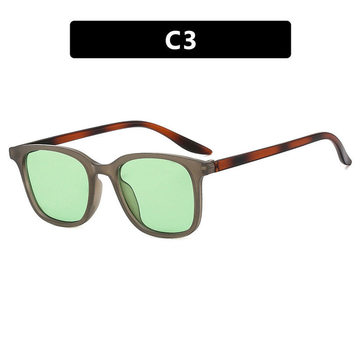 Women's trendy square sunglasses with polarized lenses Kalsten