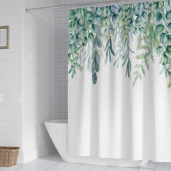 Leafy Botanical Shower Curtain Kalsten