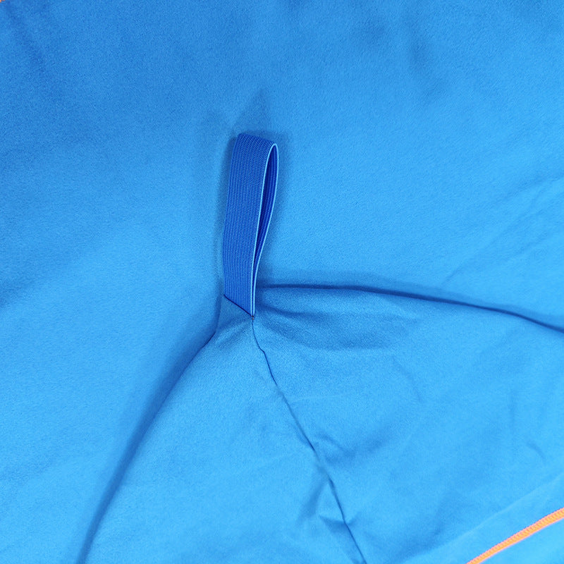 Hooded poncho with practical pockets and quick-drying material Kalsten