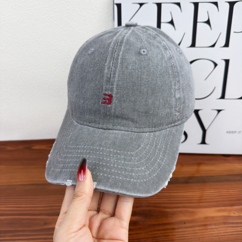 Unisex Distressed Cotton Baseball Cap Kalsten 1784083761