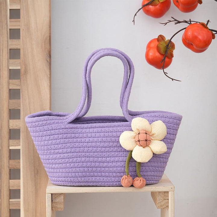 Flower-shaped tote bag Kalsten