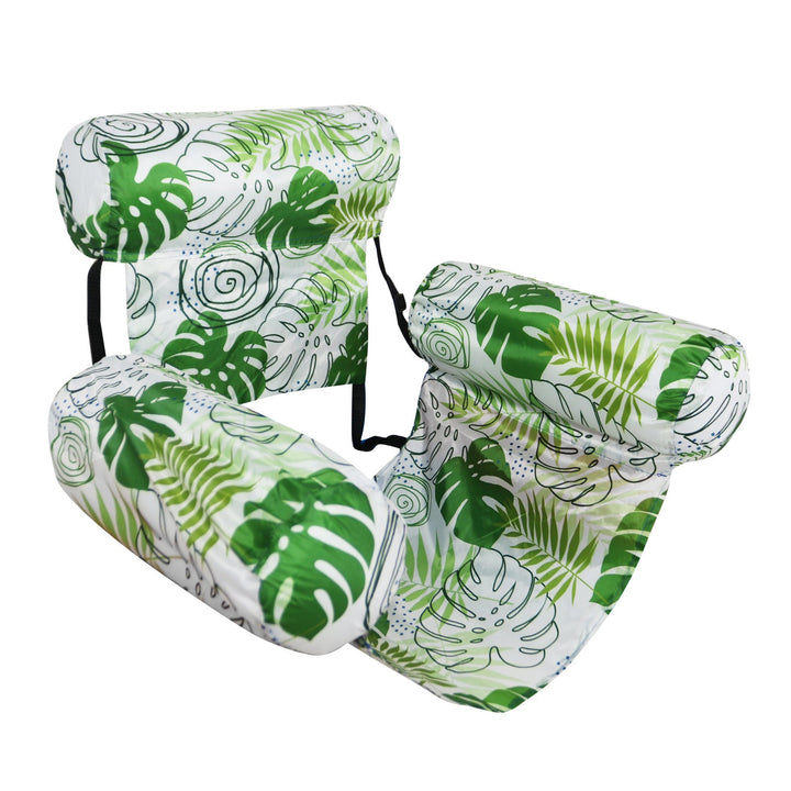 Women Portable Beach Lounge Chair with Neck Support Kalsten