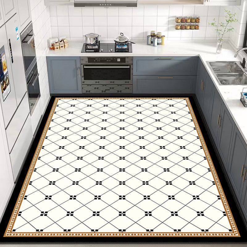 Geometric Pattern Kitchen Mat
