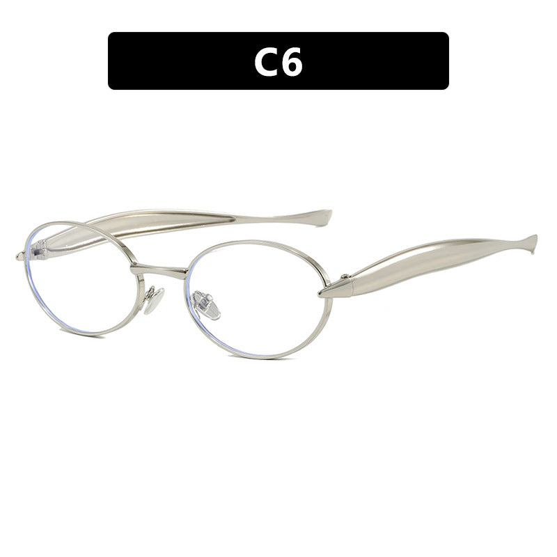 Women's fashionable sunglasses with oval frame and sparkling details Kalsten