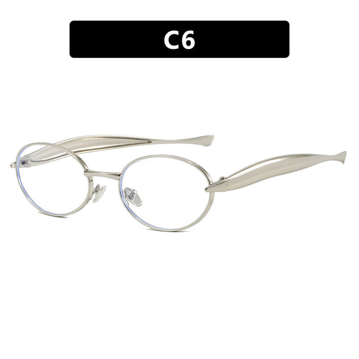 Women's fashionable sunglasses with oval frame and sparkling details Kalsten