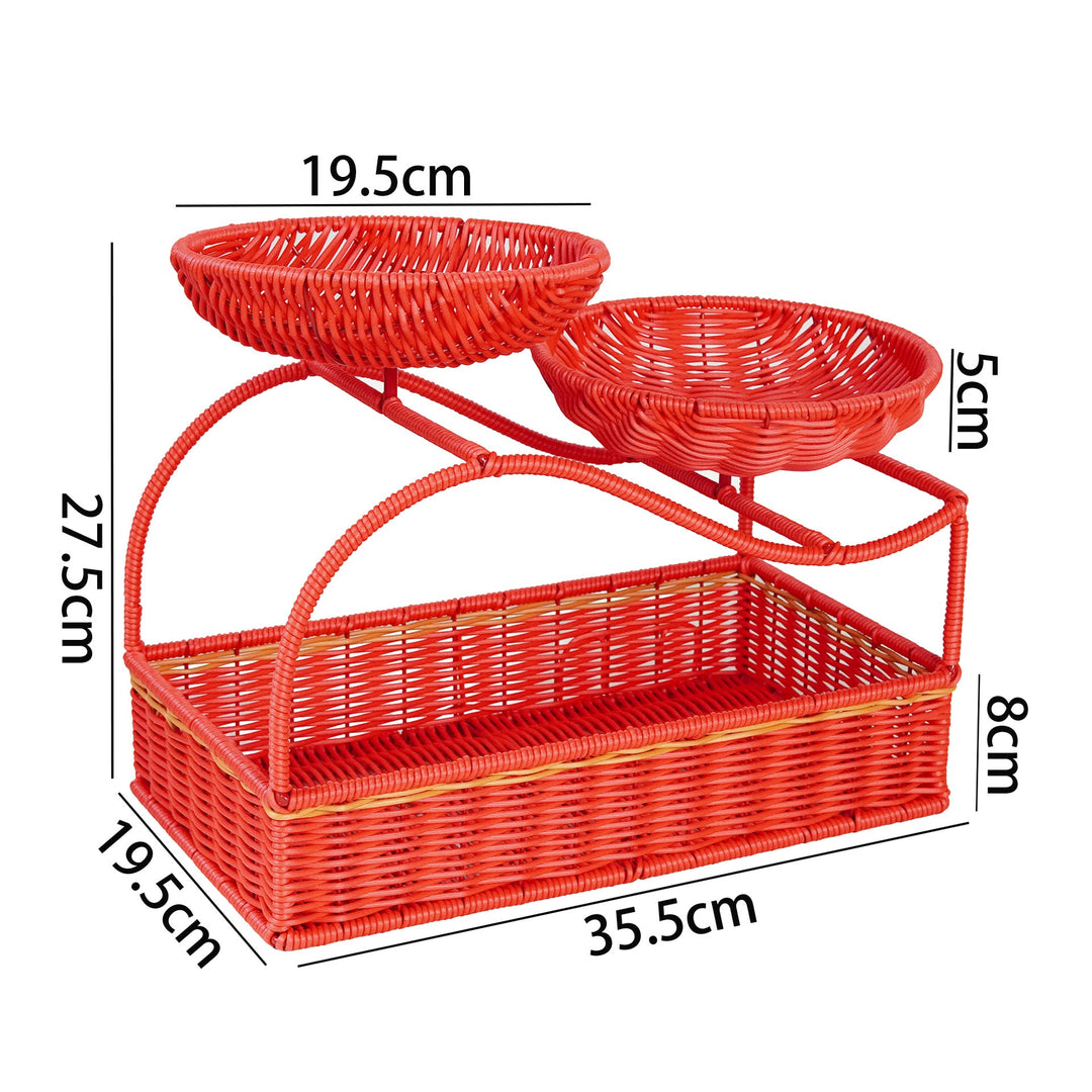 Ladies' Fruit and Vegetable Basket on High Shelf Kalsten