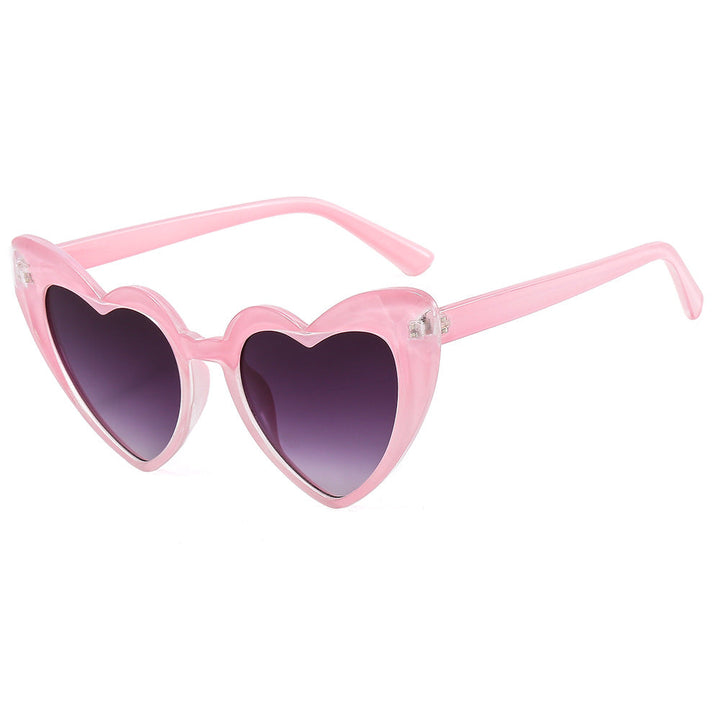 Women's fashionable heart sunglasses with UV protection Kalsten